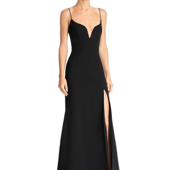 Jill Stuart Black Femke Gown - Picture 1 of 8
